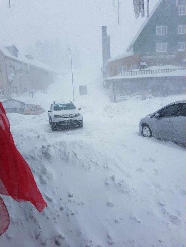 Uludağ'da Kar Kalınlığı 1.5 Metre