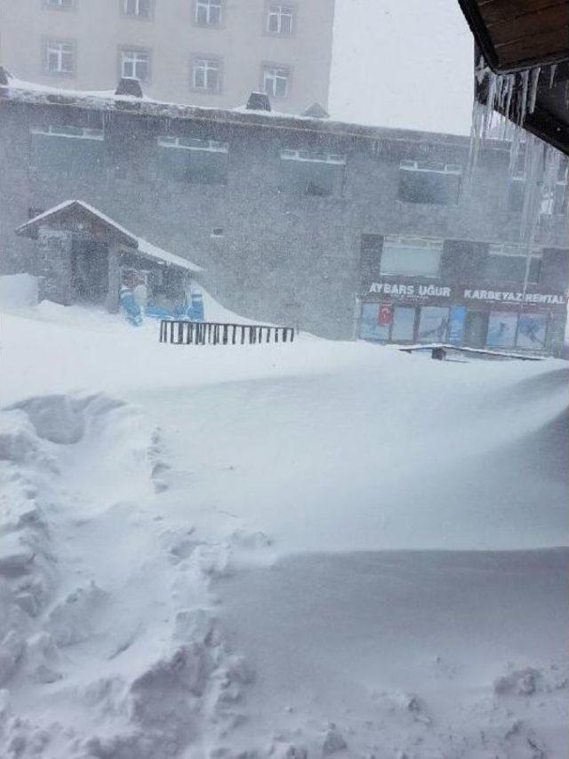 Uludağ'da Kar Kalınlığı 1.5 Metre