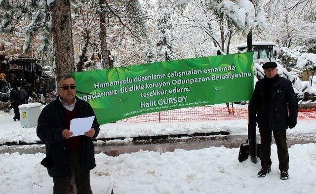 Başkan Gürsoy’dan Ağaçları Koruyan Odunpazarı’na Teşekkür