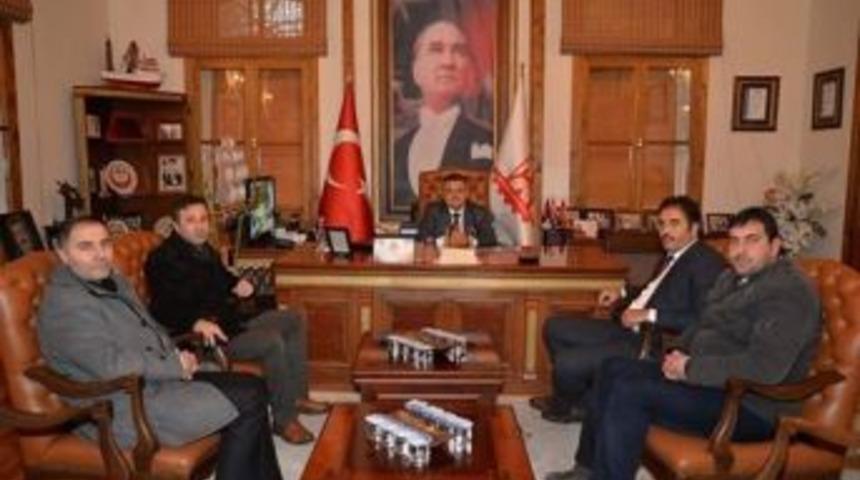 Sağlık-sen&rsquo;den Başkan Yağcı&rsquo;ya Ziyaret