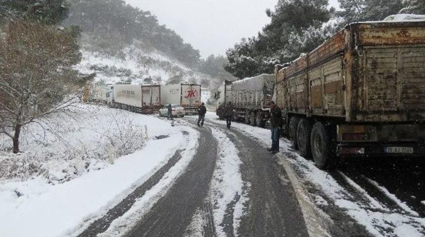 Çanakkale’de Kar Yağışı