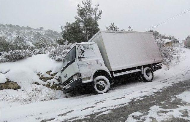 Çanakkale’de Kar Yağışı