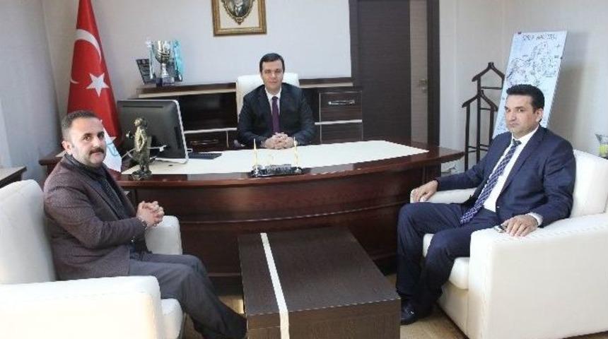 Ak Parti Heyetinden Kaymakam Vardar’a Ziyaret