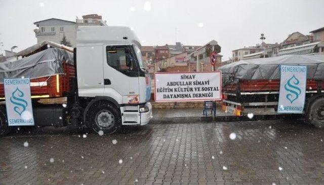 Simav’dan Halep’e Yardım