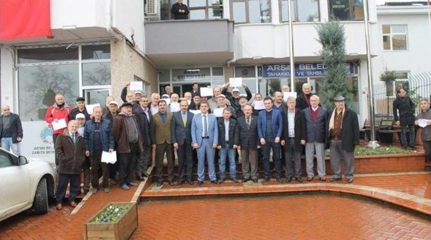 Fındıkta Budama Kursu’na Katılanlara Sertifikaları Verildi