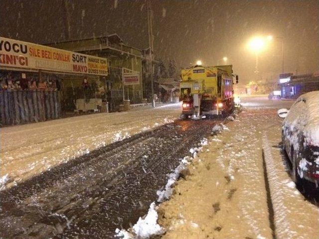 Pamukkale Belediyesi’nden Karla Mücadele