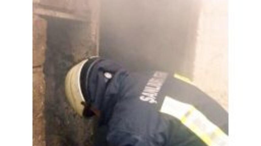 Boş Binada Yangın &Ccedil;ıktı