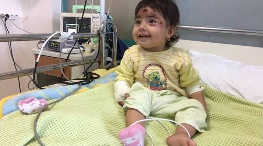 Telafer&rsquo;den Gelen Rihap Bebek Hastaneye Yatırıldı