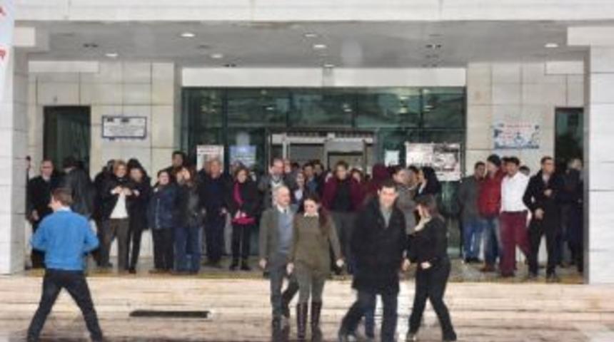 Belediyede Deprem Tatbikatı