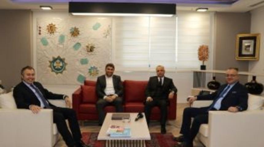 Başkanlar Hizmet İ&ccedil;in Buluştu