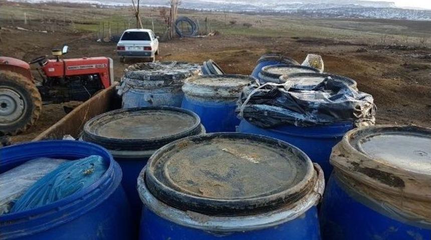 Lice&rsquo;de 11 Bidon Esrar Ele Ge&ccedil;irildi