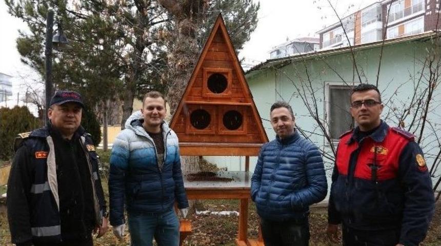 Bolu&lsquo;da Sokak Kedileri İ&ccedil;in &lsquo;kedi K&ouml;şkleri&rsquo; Yapıldı