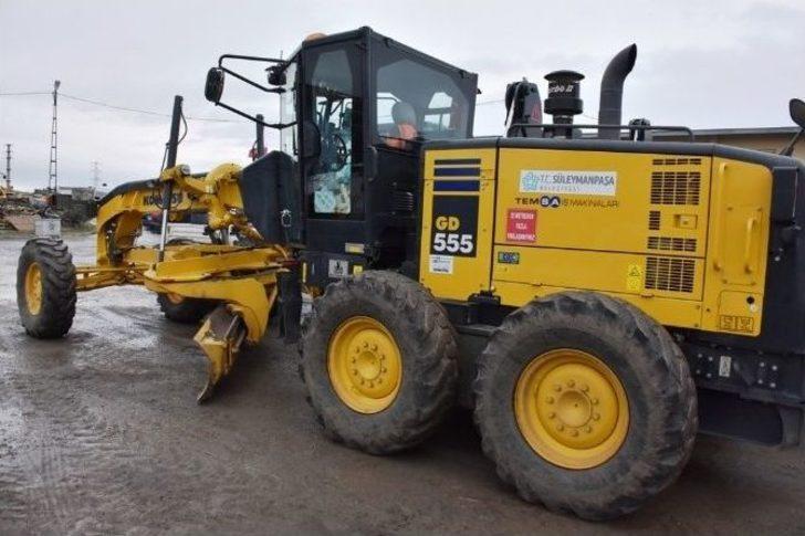 Süleymanpaşa Belediyesi Olası Yoğun Kar Yağışı Ve Buzlanmaya Karşı Hazır G3