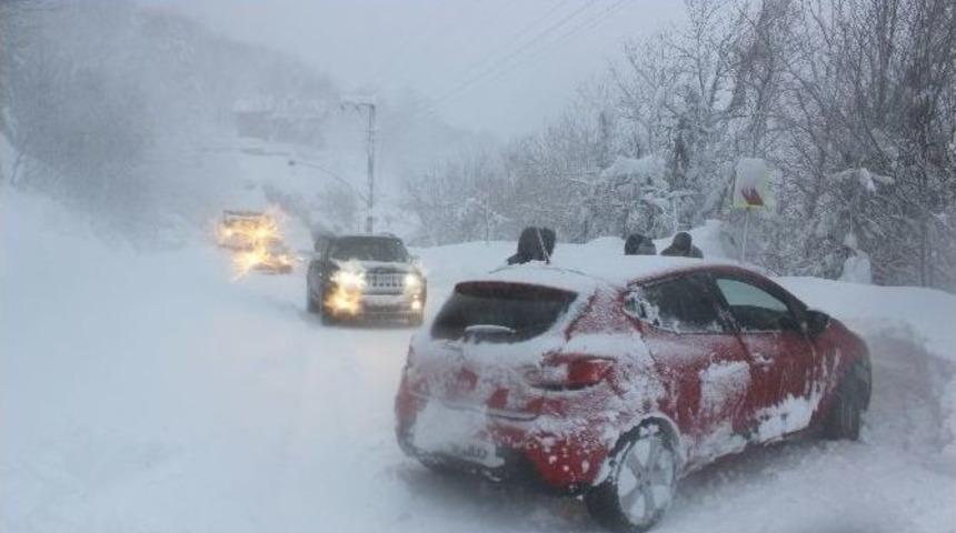 Kartepe’de Kayak Merkezine Ulaşım Sağlanamıyor