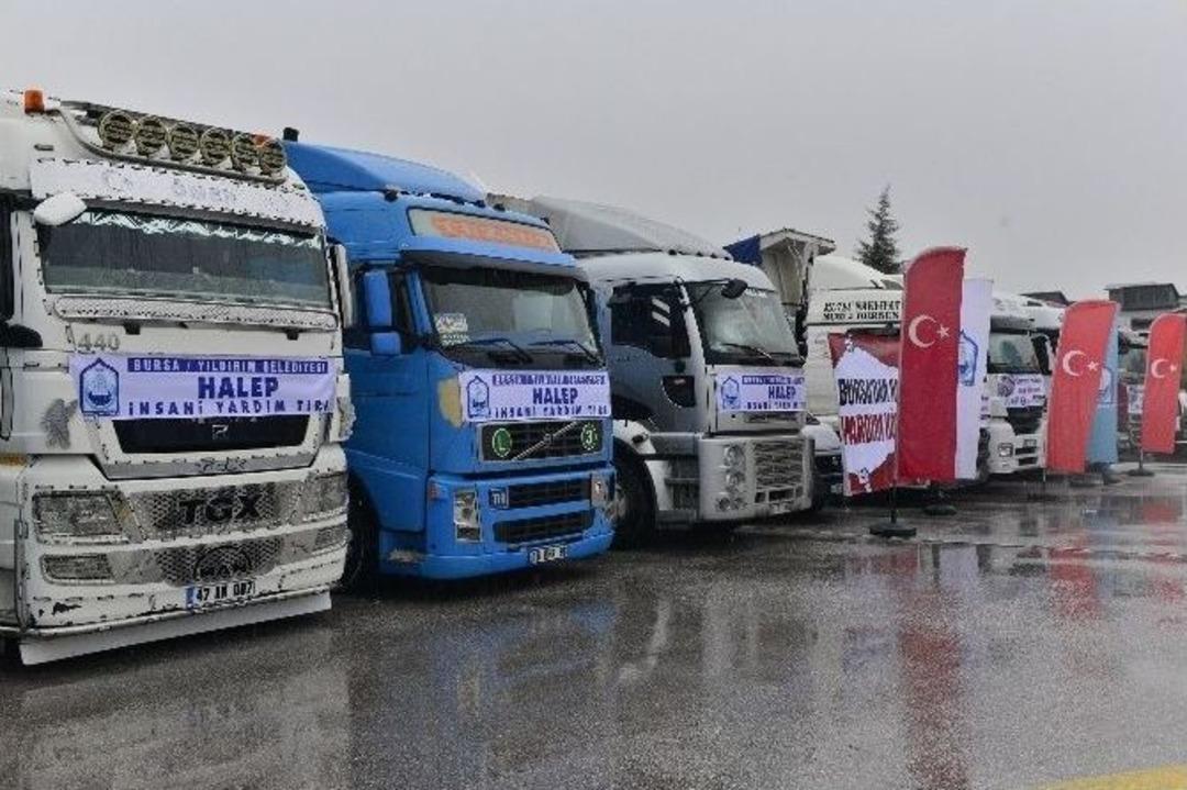 Yıldırım&rsquo;dan Halep&rsquo;e Kardeş Desteği