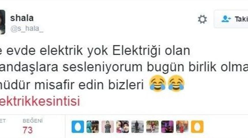 İstanbul’daki Elektrik Kesintisi Sosyal Medyayı Salladı