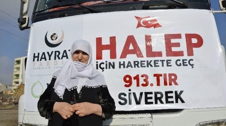 T&uuml;m Birikimini Halep&rsquo;e Bağışladı