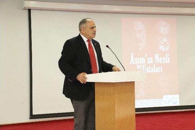 Yahyalı&rsquo;da &ldquo;asım&rsquo;ın Nesli Ve Ustaları" Konulu Konferans D&uuml;zenlendi 2