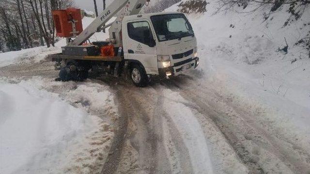 Sedaş Ekiplerinden Kar Mesaisinde Başarılı Mücadele