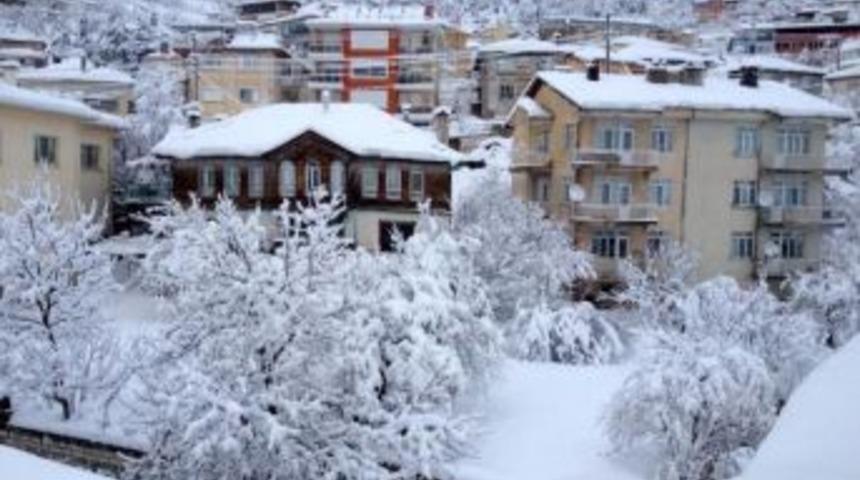 Akseki'de Okullara Kar Tatili