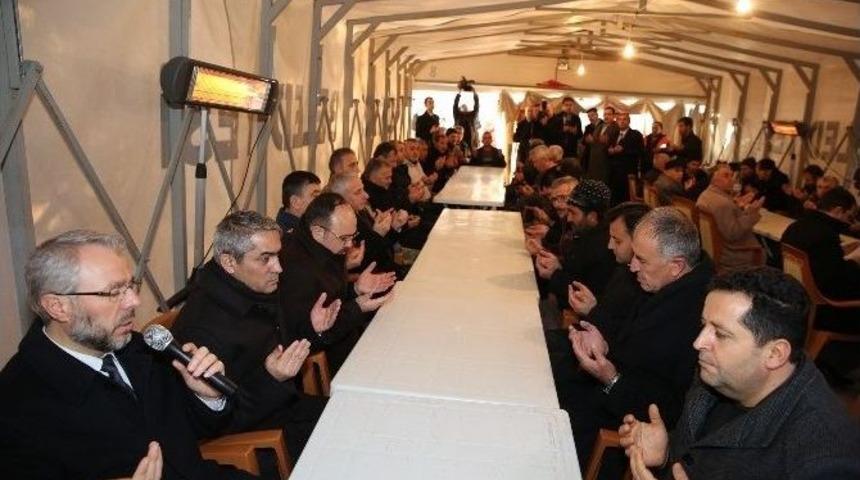 Başkan B&uuml;y&uuml;kkılı&ccedil;&rsquo;tan Şehit Ailelerine Taziye Ziyareti