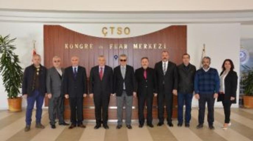 İl Emniyet M&uuml;d&uuml;r&uuml; Sel&rsquo;den &Ccedil;tso Y&ouml;netimine Ziyaret