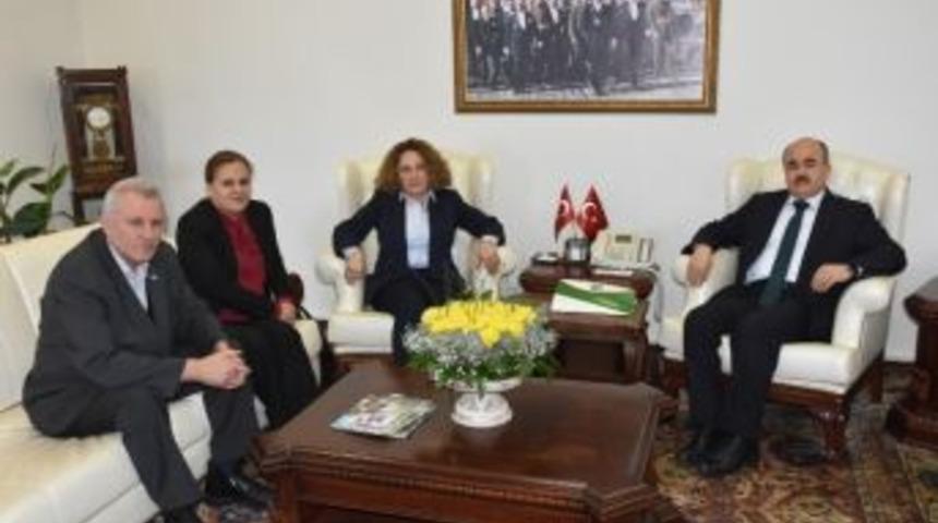 Belediyespor&rsquo;dan Valiye Ziyaret