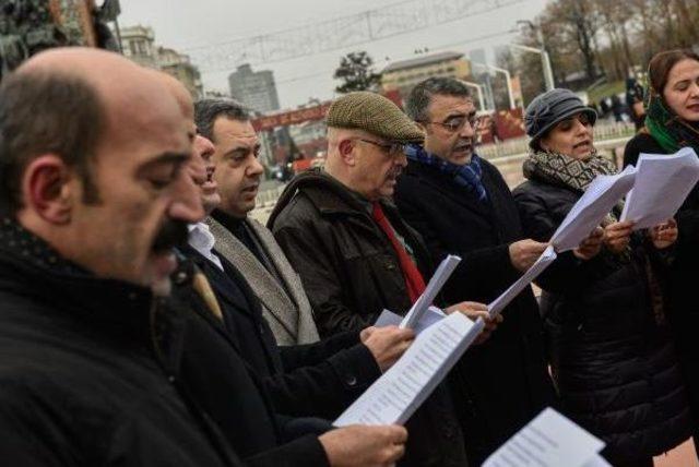 Taksim'de Chp'li Milletvekillerinden Basın Açıklaması