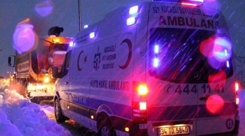 (&ouml;zel Haber) 1.5 Metre Karda, Hasta Kurtarma Seferberliği