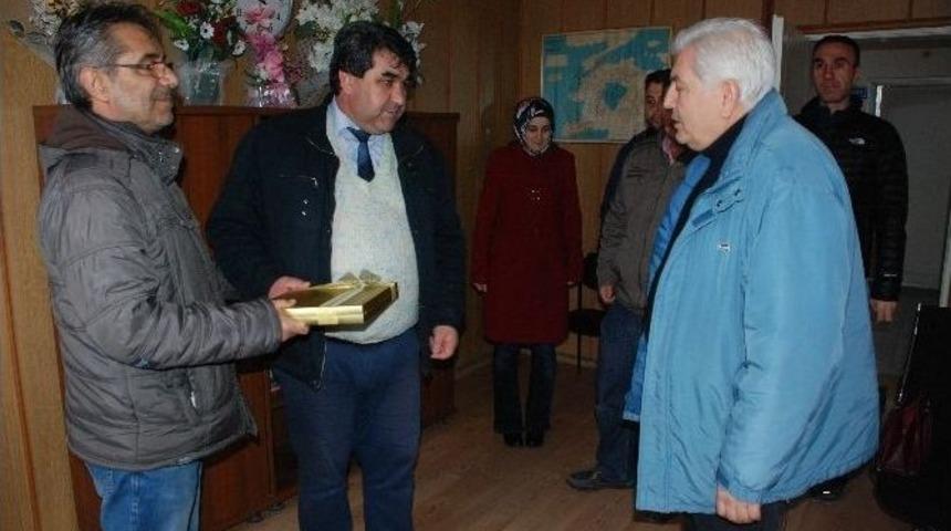 11 Yıllık Maliye &Ccedil;alışanına Veda Ziyareti