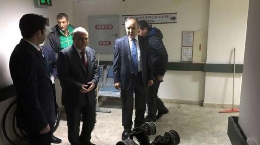 Hastanede Korkutan Yangın (2)