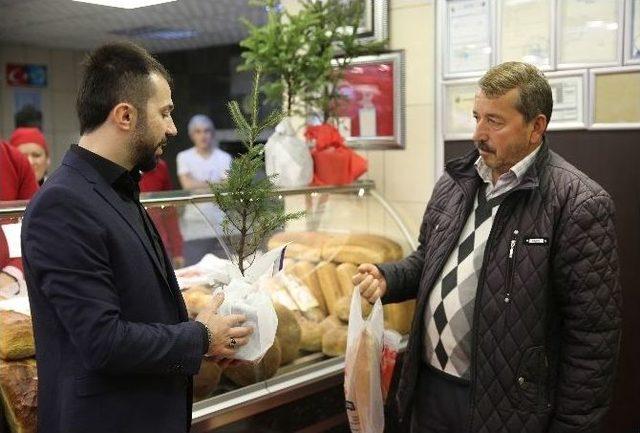 Ordulu Esnaftan “yılbaşında Ağaç Kesme Fidan Dik” Kampanyası