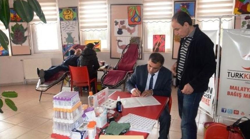 İbrahim Y&uuml;cel Okulundan Kan Bağışı Kampanyası