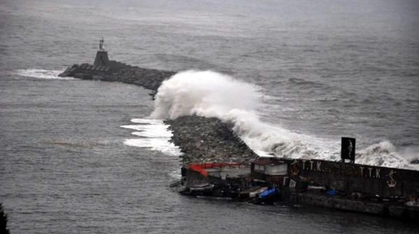 Zonguldak'ta Dev Dalgalar