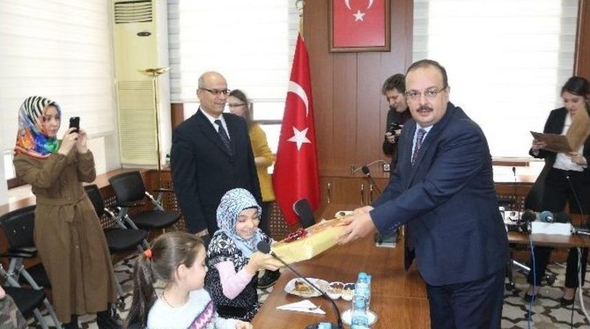 Konya&rsquo;da Şehit &Ccedil;ocuklarına Diz&uuml;st&uuml; Bilgisayar