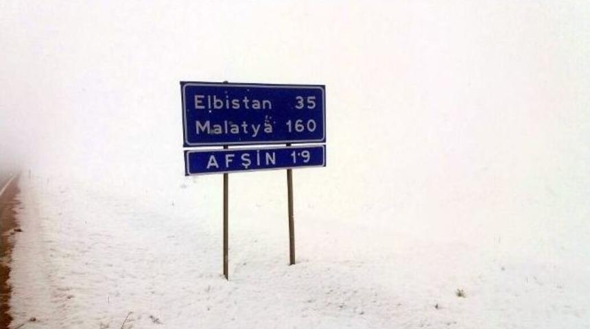 Kahramanmaraş&rsquo;ta Kar Hayatı Olumsuz Etkiliyor