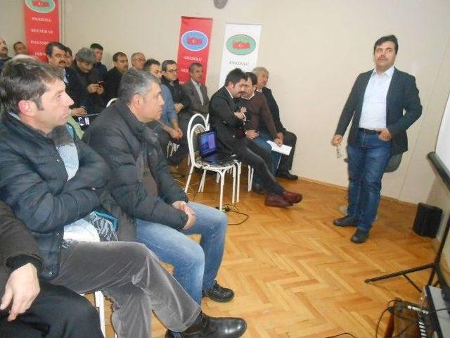 Anadolu Kültür Ve Dayanışma Derneği’nde “kıpçak Türkleri” Konferansı