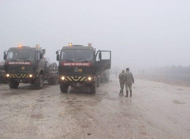 İstanbul’dan Yola Çıkan Zırhlı Muharebe Araçları Gaziantep’e Ulaştı