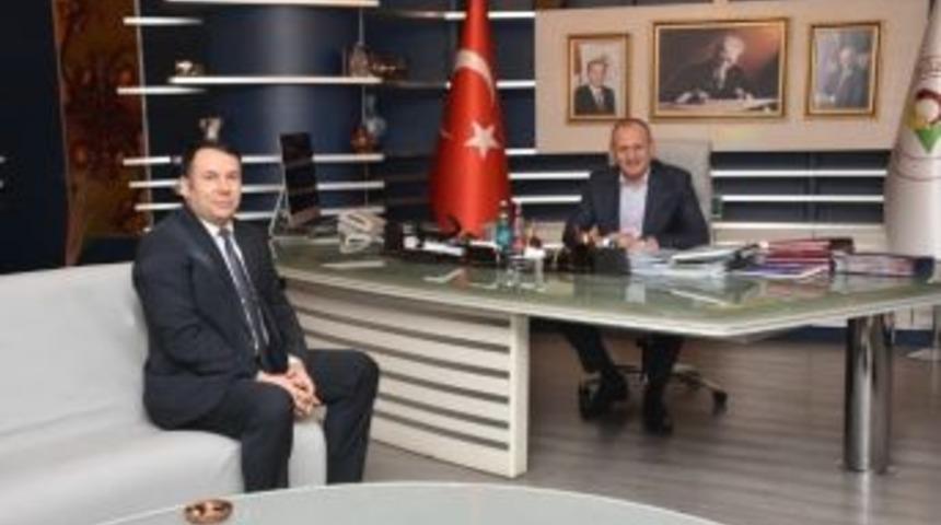 İşkur M&uuml;d&uuml;r&uuml;nden Başkan Keleşe Ziyaret
