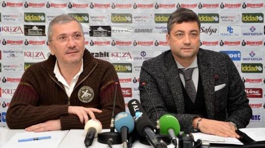 Adanaspor Teknik Direkt&ouml;r&uuml; Levent Şahin: Ligde Kalıcı Olacağız