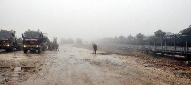 Suriye Sınırındaki Gaziantep'e, Askeri Sevkiyat