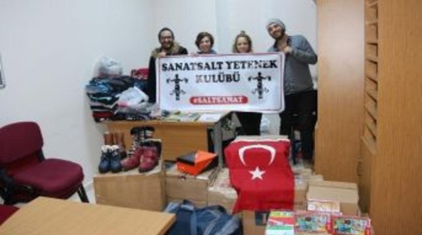 &Uuml;niversite &Ouml;ğrencilerinden Ağrı&rsquo;ya Yardım Eli