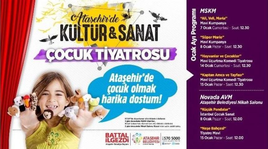Ataşehir&rsquo;de Ocak Ayı Dolu Dolu Ge&ccedil;ecek