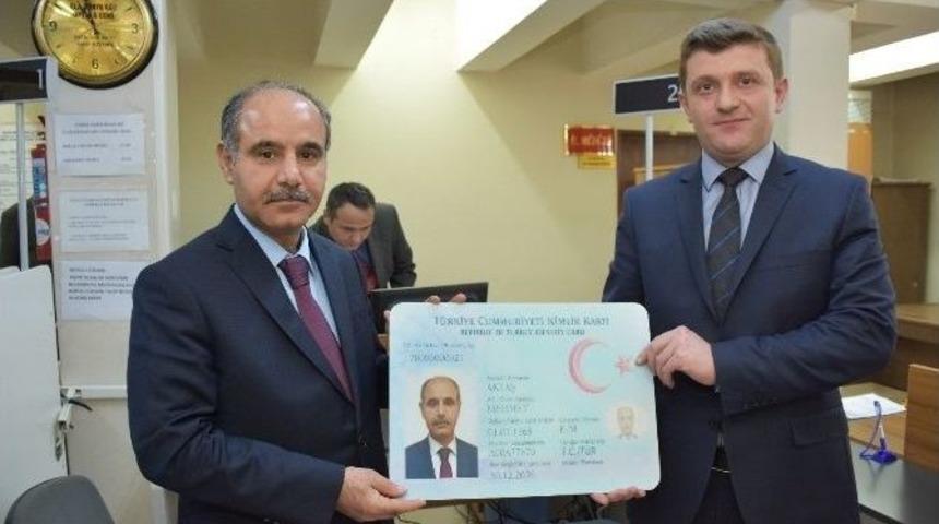 İlk Başvuruyu Vali Mehmet Aktaş Yaptı