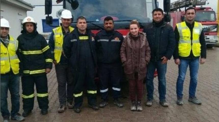 İtfaiye Ekiplerinin Eğitim Ve Tatbikatları Sıklaştırıldı