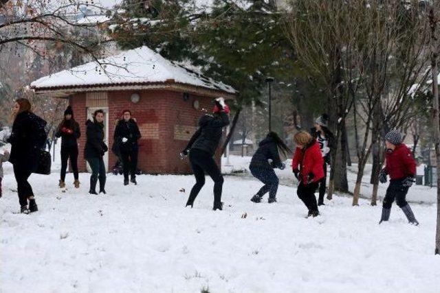 Denizli'de Kar Hayatı Olumsuz Etkiledi (2)