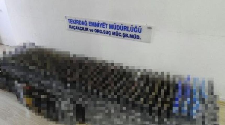 Tekirdağ'da Ka&ccedil;ak I&ccedil;ki Operasyonu
