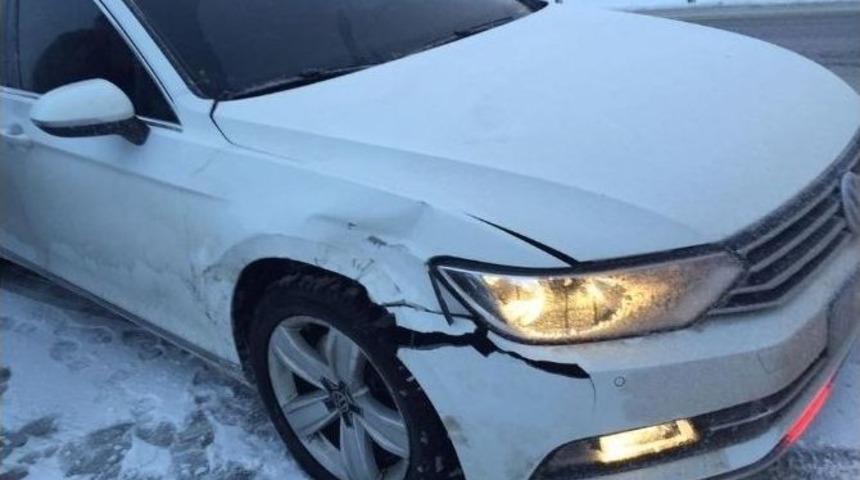 Ak Parti Bursa Milletvekili Karaburun Trafik Kazası Ge&ccedil;irdi