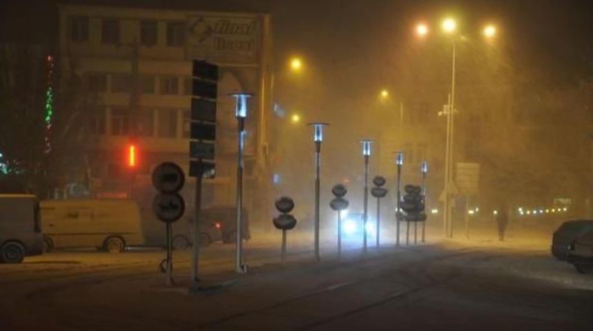 Uzunk&ouml;pr&uuml;'de 6 Yıl Sonra Kar Sevinci