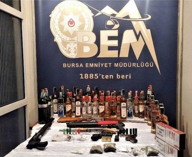 Bursa’da Yılbaşı Operasyonu